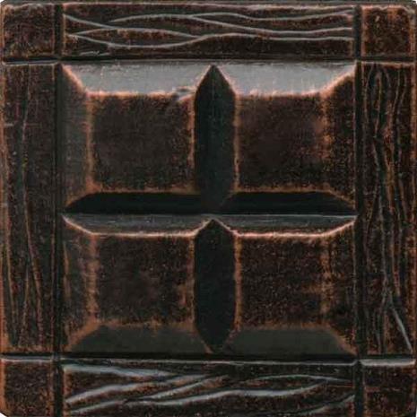 Oil Rub Bronze, Pyramid, Four Square