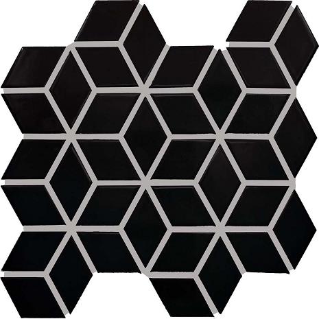 Matte Black, 3D Cube
