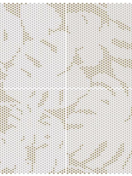 White/Gold Jungle