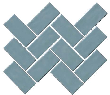 Herringbone, Classic Blue